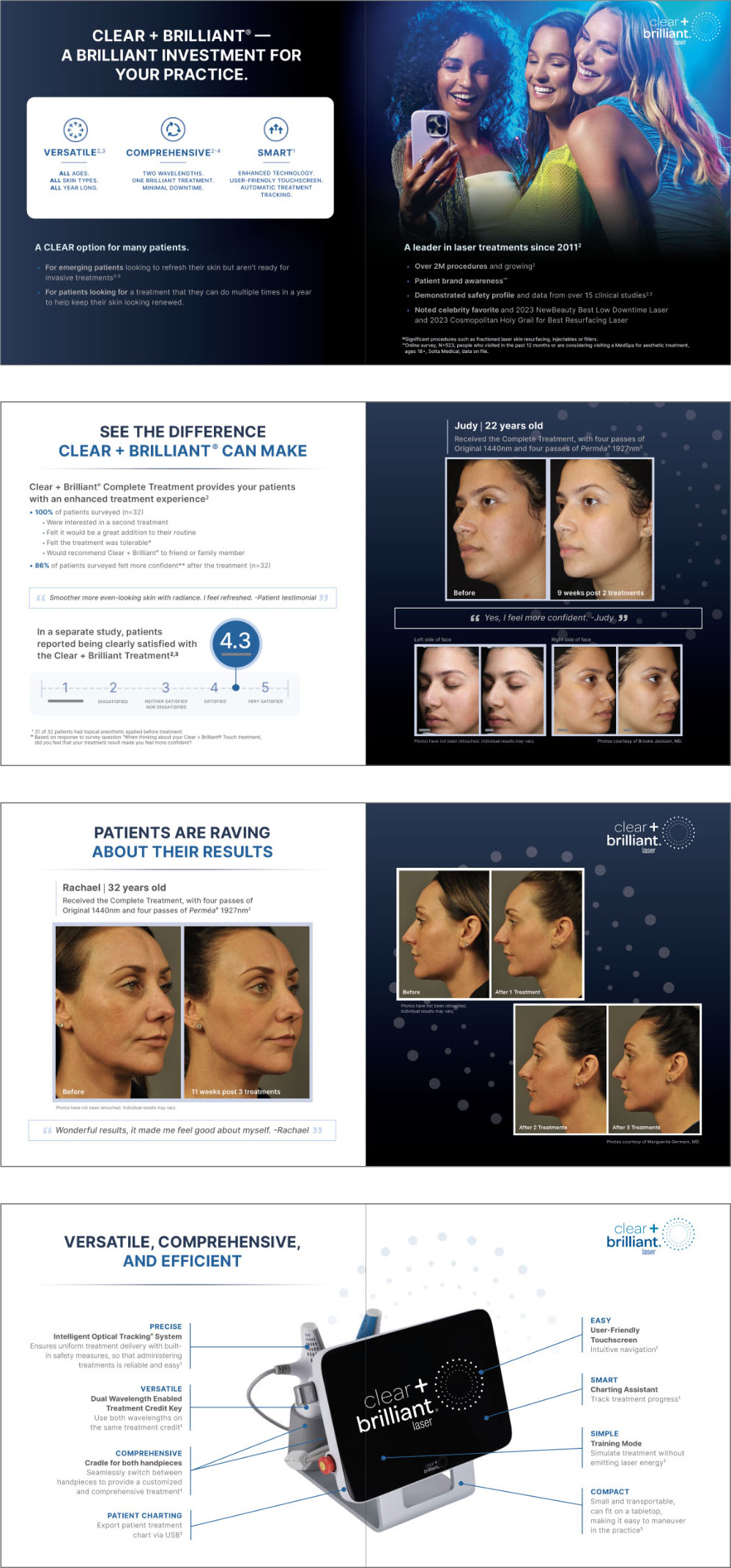 Clear + Brilliant HCP Material